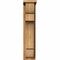 Ekena Millwork New Brighton Rough Sawn Corbel w/Backplate, Western Red Cedar, 6"W x 12"D x 28"H COR06X12X28NEB01RWR - alternate 3